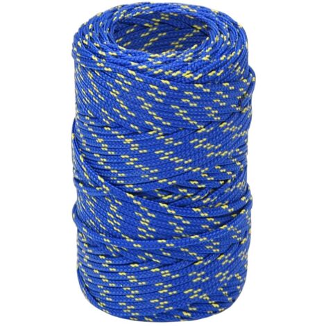 Corde En Polypropylène Bleu – 32 Mm X 45 Mètres, Résistante Et Pas Chère, RopeServices UK
