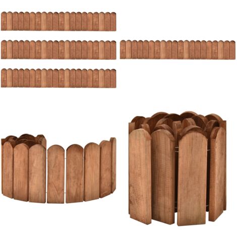 Lot De 2 Rouleaux De Clôture De Jardin - 35,6 Cm X 12,2 M