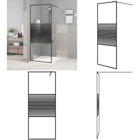 Paroi De Douche Verre ESG Transparent Doré 80x195 Cm - Neuve Sous Emballage