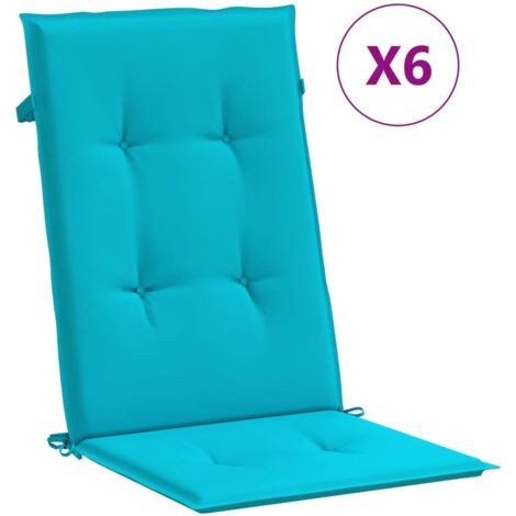 Lot 2 Coussins De Chaise Vert Pomme 38x38x8cm - Intérieur Extérieur UV Résistants - LILENO HOME