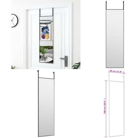 Espejo De Pared Rectangular Con Luces Led Vidrio 30x100 Cm Con Ofertas