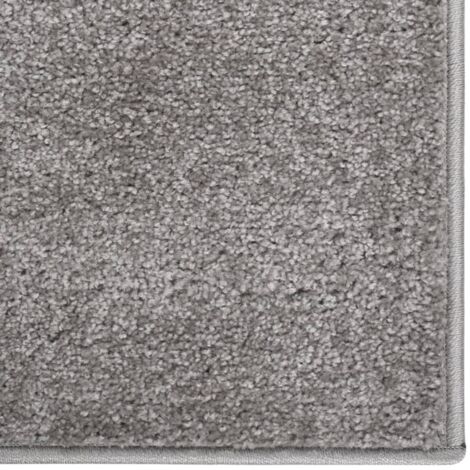 Tapis à poils courts 160x230 cm Gris - Tapis Salon - Tapis Moderne - Tapis Gris - Tapis Design - Tapis Polypropylène - Home & Living