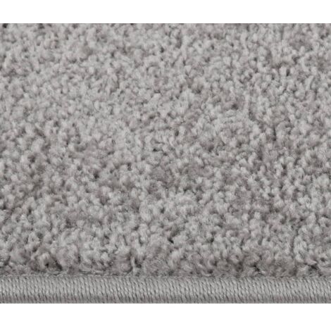 Tapis à poils courts 160x230 cm Gris - Tapis Salon - Tapis Moderne - Tapis Gris - Tapis Design - Tapis Polypropylène - Home & Living