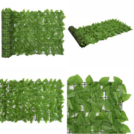 Écran De Balcon Vert Foncé 90x600 Cm PEHD