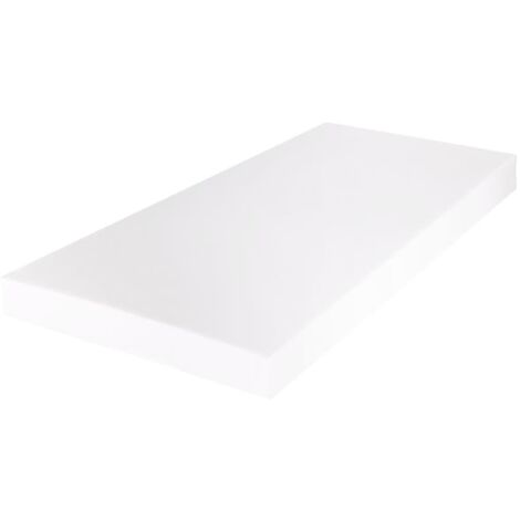 Matelas avec housse lavable 200 x 90 x 17 cm - Matelas Confort - Matelas Mousse - Matelas Double - Literie - Sommeil - Home & Living