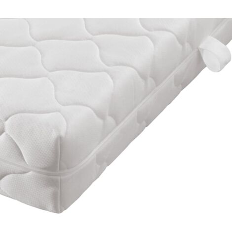 Matelas avec housse lavable 200 x 90 x 17 cm - Matelas Confort - Matelas Mousse - Matelas Double - Literie - Sommeil - Home & Living