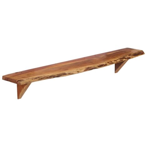 Étagère Murale Western En Cèdre Rouge Massif – Fait Main, 2 Niveaux, Bois Récupéré – JS Vintage Furniture