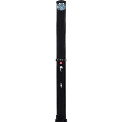 Douche Solaire Extérieure 40 Litres - Chauffe Jusqu'à 60°C - Sans électricité, Parfaite Pour Jardin, Piscine Et Camping