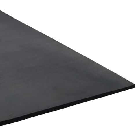 Tapis en caoutchouc antidérapant 1,2x5 m 3 mm Lisse - Tapis De Sol - Tapis Caoutchouc - Tapis Antidérapant - Protection Sol - Revêtement De Sol - Home & Living