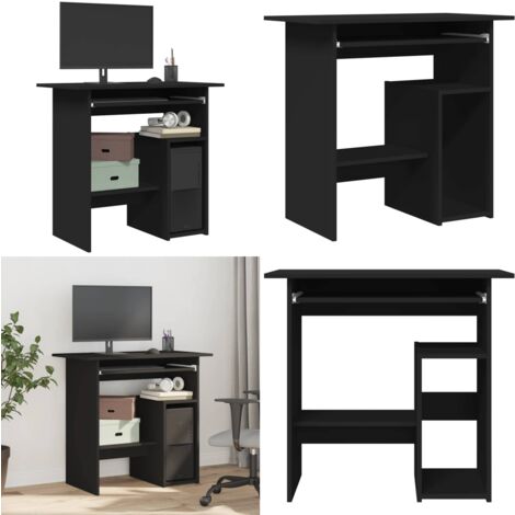 Furinno Simplistic Bureaux D'Ordinateur, Bois, Expresso, Taille Unique, Panneau De Particules