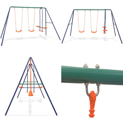 Ensemble Balançoires Enfant - Jeu Extérieur Jardin