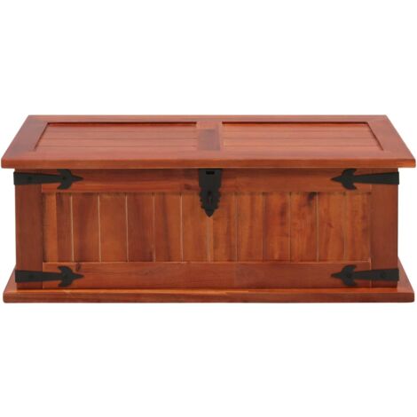 Coffre de rangement 60x25x22 cm Bois d'acacia solide - coffre de rangement -  coffres de rangement - Home & Living