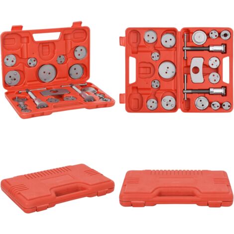 Outil Presse Piston Frein Hydraulique Ztto - 25 Et 35 Mm - Orange