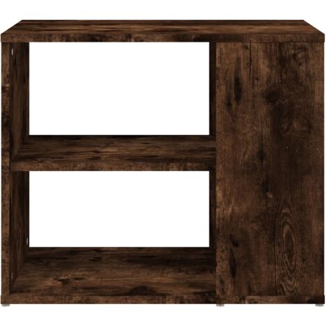 Armoire latérale Chêne fumé 60x30x50 cm Bois d'ingénierie - Buffet - Meuble De Rangement - Armoire Laterale - Commode - Mobilier - Home & Living