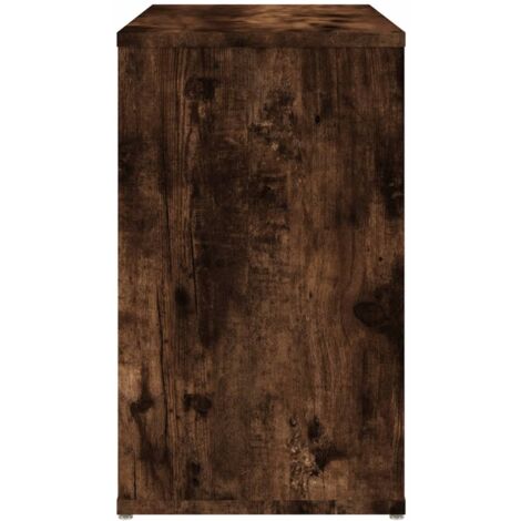 Armoire latérale Chêne fumé 60x30x50 cm Bois d'ingénierie - Buffet - Meuble De Rangement - Armoire Laterale - Commode - Mobilier - Home & Living
