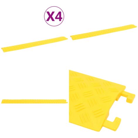 Rampe De Protection Pour Pneus - Lot De 4 - Capacité 60 000 LB | Anti-dérapante | En Polypropylène Résistant Aux UV | Pour Voiture, SUV, Camping-car, Remorque