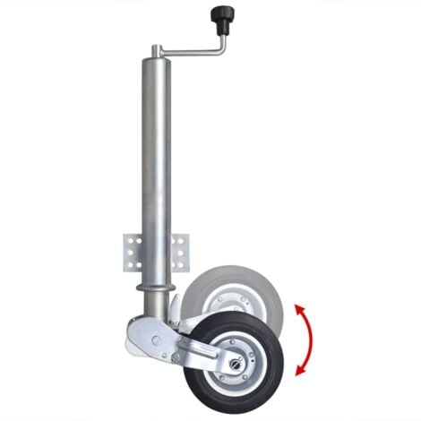Roue de jauge pliable robuste 60 mm - roue jockey -  roues jockey - Home & Living