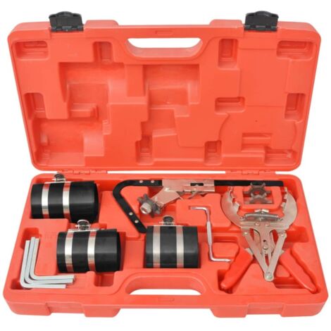 Compresseur De Segments De Piston - Pour Moteur 50-125mm (3-5 Pouces) - Avec Cliquet - Outil De Réparation Automobile