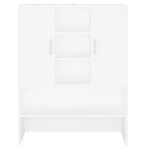 Meuble pour machine à laver Blanc 70,5x25,5x90 cm - meuble pour machine à laver -  meubles pour machine à laver - Home & Living