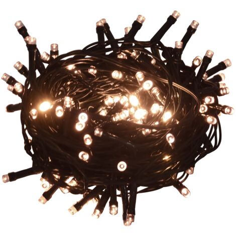 Guirlande lumineuse 2000LED Intérieur/ex. 200m IP44 Blanc chaud - Guirlande Lumineuse Noel - Lumière Led - Décoration Noel - Lumières Extérieures - Guirlande Exterieur - Home & Living