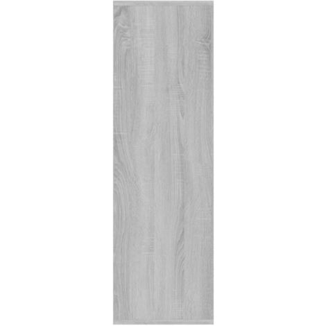 Armoire à livres sonoma gris 98x29x97,5 cm - Bibliothèque - Bibliothèque Moderne - Meuble Rangement - Étagère - Armoire Livre - Home & Living