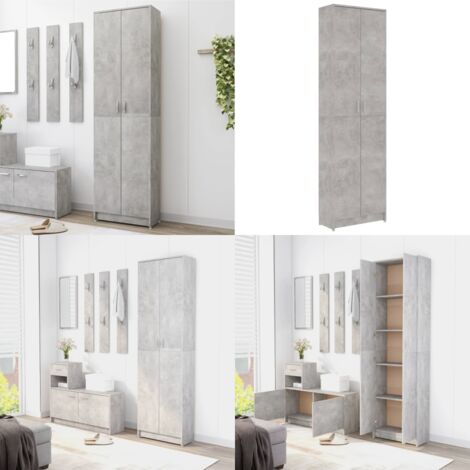 Garde-robe Compacte Avec Miroir Et Siège Merax - 110x185.5x37 Cm, MDF, Portes Soft Close, étagères Réglables