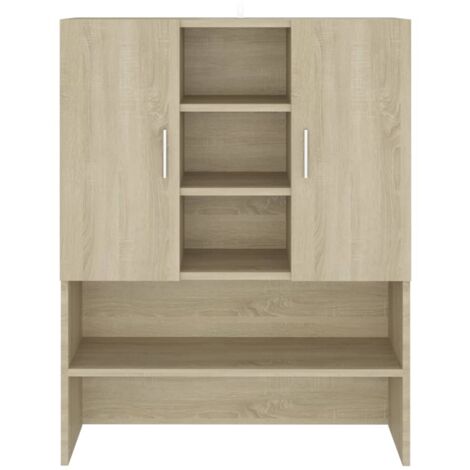 Meuble pour machine à laver Chêne sonoma 70,5x25,5x90 cm - meuble pour machine à laver -  meubles pour machine à laver - Home & Living