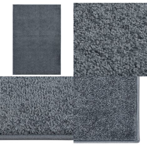 Tapis à poils courts 200x290 cm Anthracite - Tapis Salon - Tapis Couloir - Tapis Moderne - Tapis Design - Tapis Anthracite - Home & Living