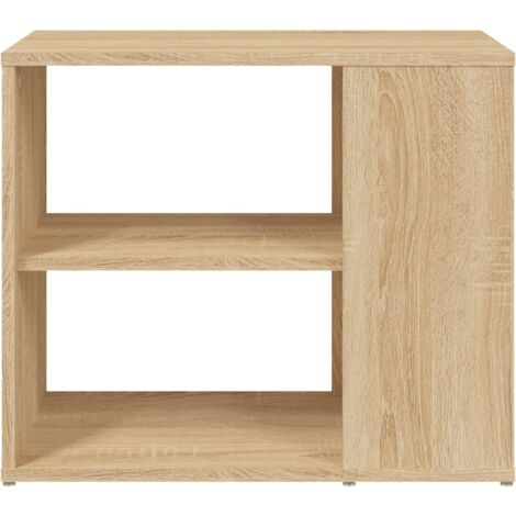 Armoire latérale Chêne sonoma 60x30x50 cm Bois d’ingénierie - Meuble De Salon - Buffet - Meuble Rangement - Commode - Armoire Laterale - Home & Living
