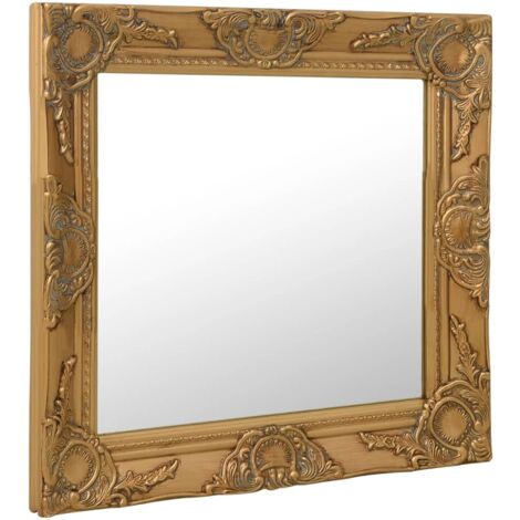 Miroir mural rectangulaire de style baroque - Miroirs classiques