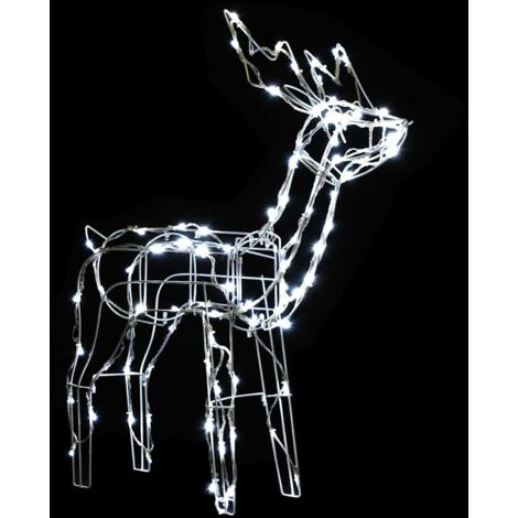 Cordon lumineux de Noël 3 pcs Rennes 229 LED - Guirlande Lumineuse Noel - Decoration Noel Exterieur - Decor Luminaire Noel - Illumination Noel - Sapin Noel - Home & Living