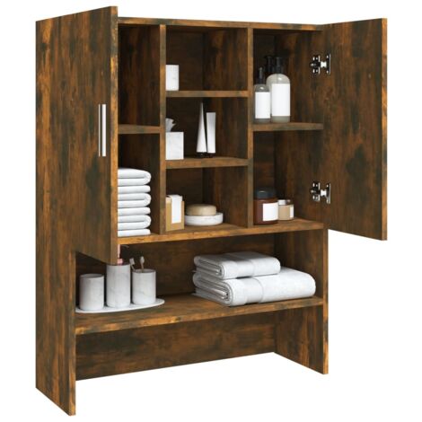 Meuble pour machine à laver Chêne fumé 70,5x25,5x90 cm - meuble de machine à laver -  meubles de machine à laver - Home & Living