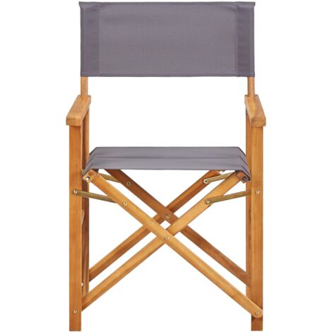 Chaises de metteur en scène lot de 2 Bois massif d'acacia - Chaise De ...