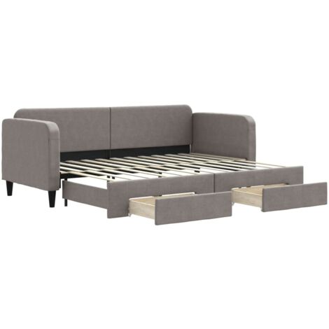 Habitat Et Jardin Canapé d'angle convertible/ réversible avec coffre Alain - 3 places - Taupe - Canapé d'angle - Rue du Commerce