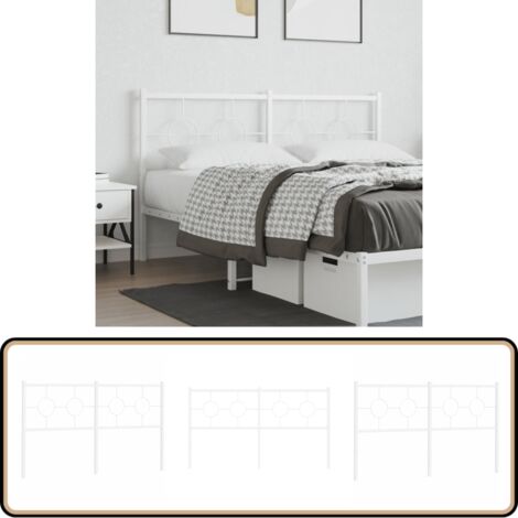 Tête De Lit Métal Blanc 160 Cm - Tête De Lit - Lit Double - Tête De Lit Metal Blanc 160 Cm Tete De Lit Lit Double Tete De Lit En Metal Tete De Lit Blanche Meuble De Chambre 83608686 Tête De Lit Métal Blanc 160 Cm - Tête De Lit - Lit Double - Tête De Lit Metal Blanc 160 Cm Tete De Lit Lit Double Tete De Lit En Metal Tete De Lit Blanche Meuble De Chambre 83608686