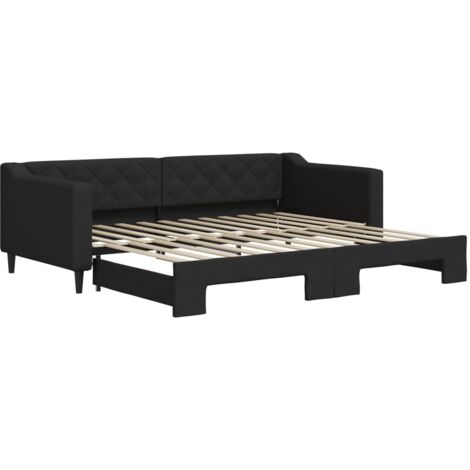 MEXUS Lit coffre 160x200 cm, avec éclairage LED et port USB, velours, blanc - Lit adulte - Rue du Commerce