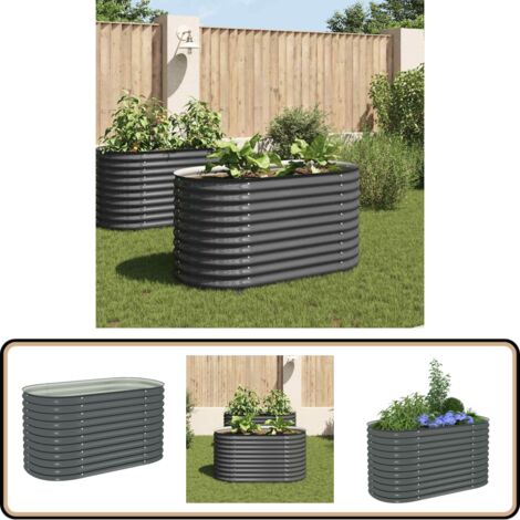 Jardinière Pot De Fleurs Bac À Plante Pot De Plante Bac De Fleurs Légumes Herbes Jardin