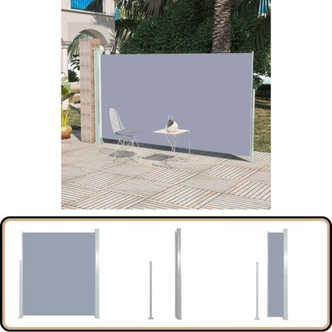 SKY-Courtyard Pelouse Jardin Parasol Anti-UV Parasol Auvent Extérieur