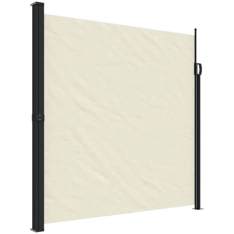 Auvent Latéral Rétractable Anthracite 200x500 Cm - Protection UV, Eau Et Vent - Pour Terrasse, Balcon, Jardin - Installation Facile