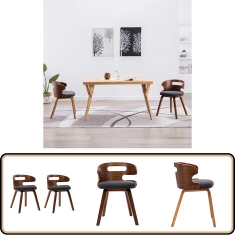Lot De 2 Chaises Pliantes Avec Dossier Courbé - Bois De Caoutchouc - Rembourrées - Charge 150 Kg - Noyer + Café