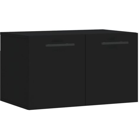 Armoire Murale VidaXL - Rangement Suspendu 90x34x69,5 Cm - Pour Salon, Chambre Ou Bureau - Blanc Et Moderne