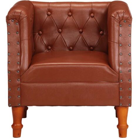 Casa Padrino Fauteuil en Cuir de Luxe Art Déco Noir Vintage/Argent - Fauteuil de Salon en