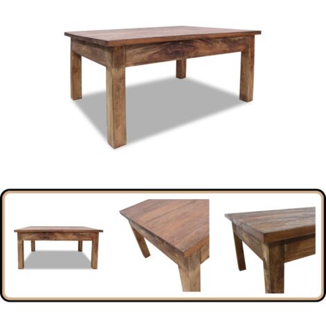 FAR - Dessus De Table Bois D'acacia Massif 100x(50-60)x2,5 Cm - DX0123