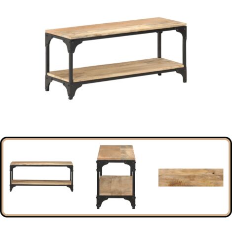 Table d'appoint à roulettes de style industriel • Ma Table d'appoint