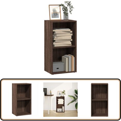 VidaXL Bibliothèque Chêne Marron 60x24x109 Cm Bois D'ingénierie 815089