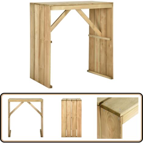 Support De Bar En Bois Pin - Organisateur Pour Serviettes, Pailles Et Accessoires Cocktail