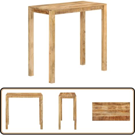 Table à Dessin Bois Manguier Massif - Bureau Réglable Vintage