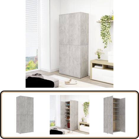 Organisateur De Chaussures Mural 20 Poches – Étagère à Accrocher Sur Porte Ou Mur, Profonde, Rangement Jusqu'à 20 Paires