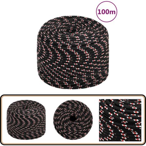 Corde tressée en polypropylène. 5 mm - bobine de 100 mètres V.20.08