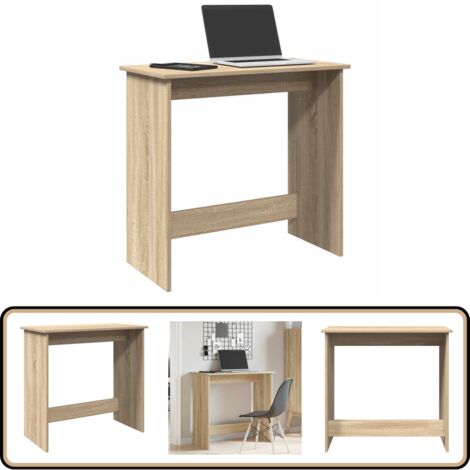 vidaXL Bureau Chêne Sonoma 80x40x75 cm Aggloméré (1/5)